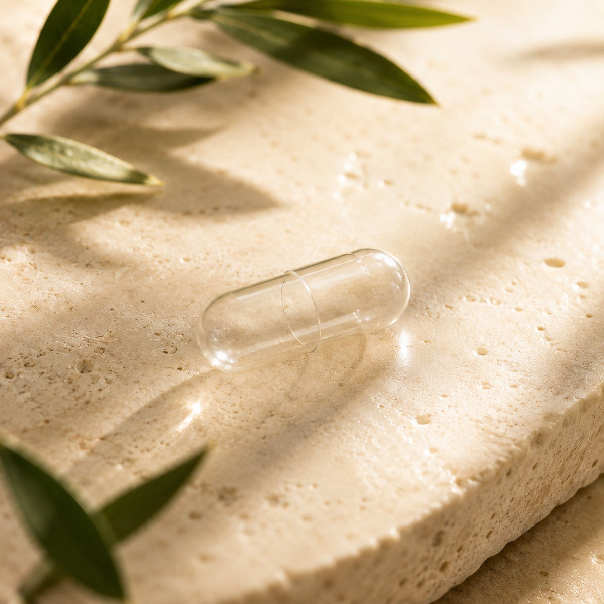 Spirulina powder in a clean premium wellness ingredient setting